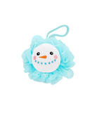 Snowman Bath Loofah Accessories iScream Multi