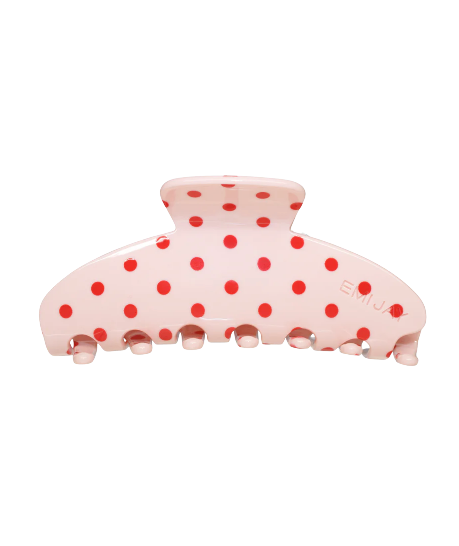 Emi Jay Big Effing Clip in Blush Polka Dot Accessories Emi Jay Multi