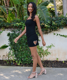 Theme Girls Riley Black Heart Cut Out Dress Girls Special Dresses Theme-NYC