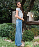 Katie J NYC Juniors Copenhagen Medium Wash Jeans Womens Denim Katie J NYC