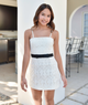 Katie J NYC Girls Robin Lace Sequin Bow Dress