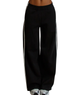 Perfect White Tee Women Mikos Travel Wide Leg Sweatpants