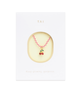 TAI Necklace Card Cherries Jewelry - Trend TAI Gold