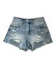 8apart Women Bella Distressed Denim Shorts Distressed/seasonal womens 8apart Denim Juniors/Women S