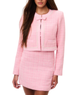 Love Shack Fancy Women Ralphette Jacket Pink Hibiscus