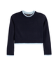 Katie J NYC Girls Nova Sweater Evening Blue/Baby Blue