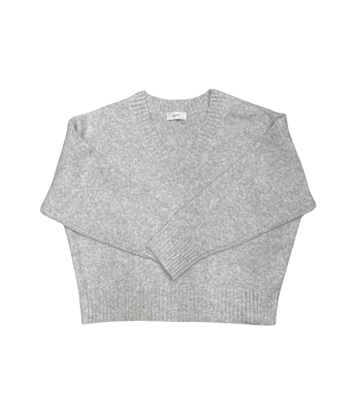 8apart Women Kennie V-Neck Oversized Sweater Womens Casual Tops 8apart Oatmeal Juniors/Women S
