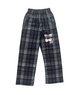 Girls Camp Chi Camp is Sweet Cherry Bows Camp Flannel Pant Camp Frankie's Exclusives Plaid Y/S (6/7)