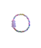 Macaroon Pastel Gummy Bear Beaded Bracelet