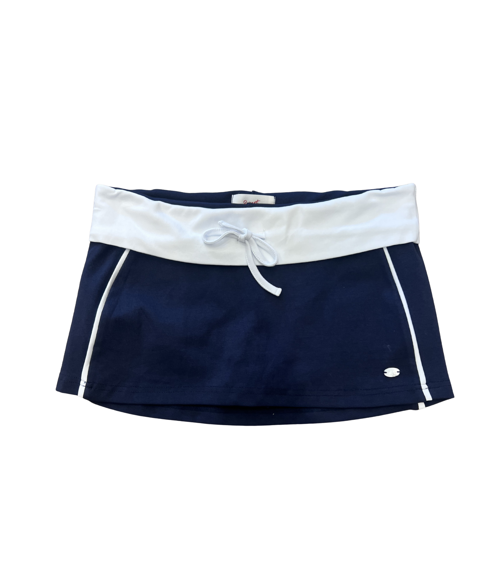 8apart Women Sporty Foldover Mini Skirt
