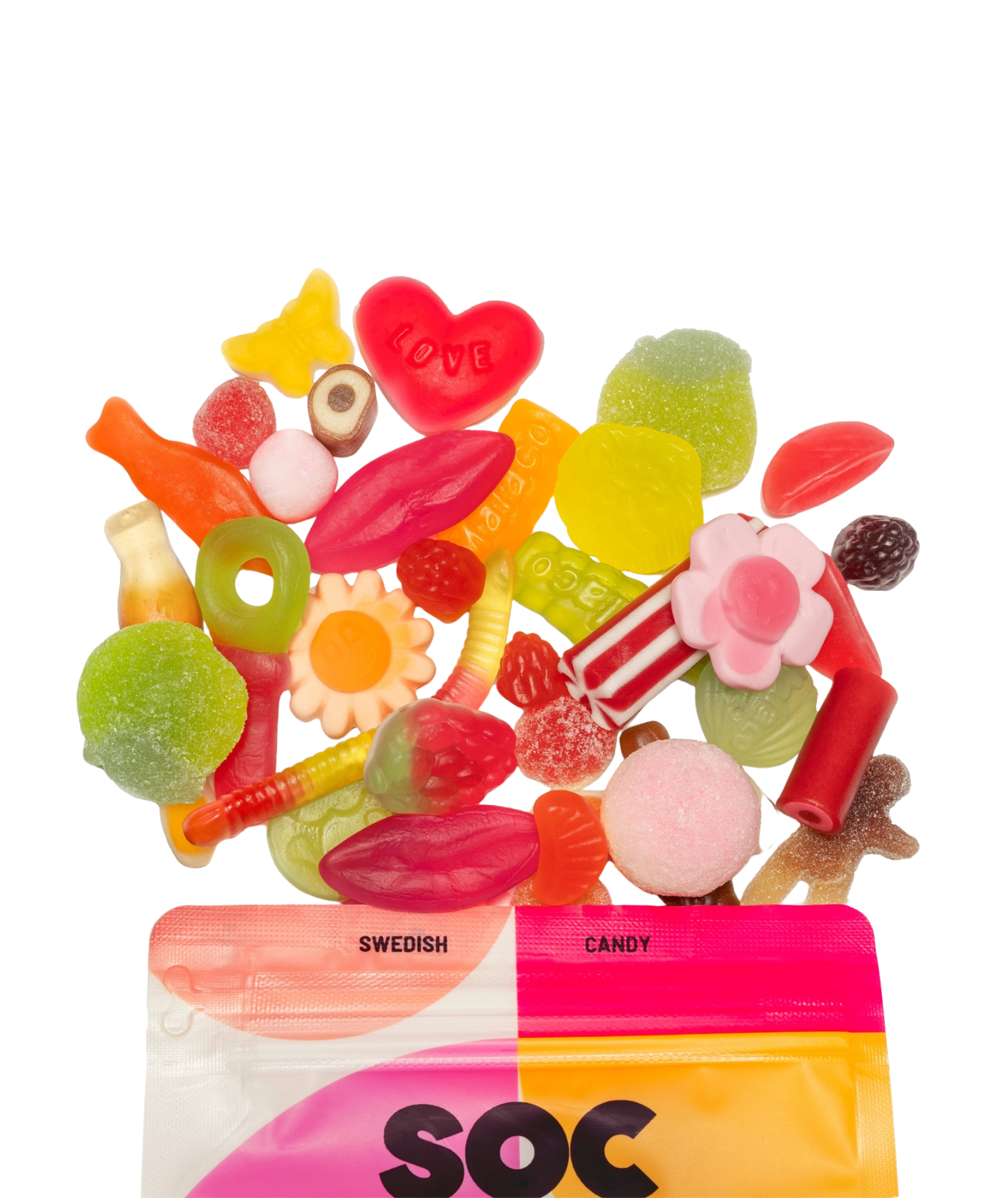 Sockerbit Sweet Mix Swedish Candy Bag Accessories Frankie's Exclusives