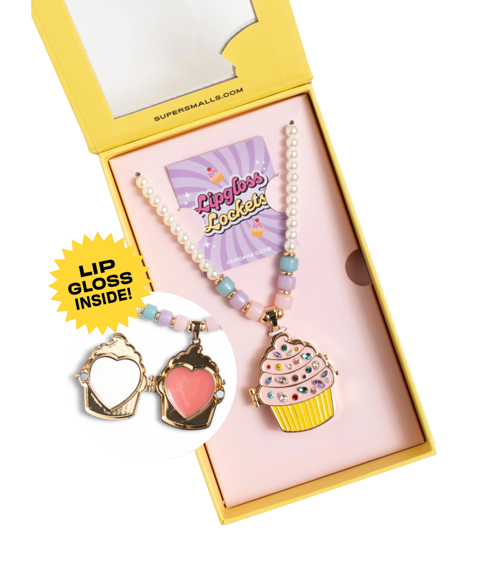 Super Smalls Cupcake Cutie Lipgloss Locket Accessories Super Smalls