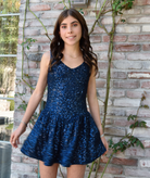 Katie J NYC Girls Zena Sequin Dress Girls Special Dresses Katie J NYC