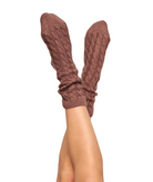 Eberjey Women Slouchy Socks Deep Taupe Accessories Eberjey