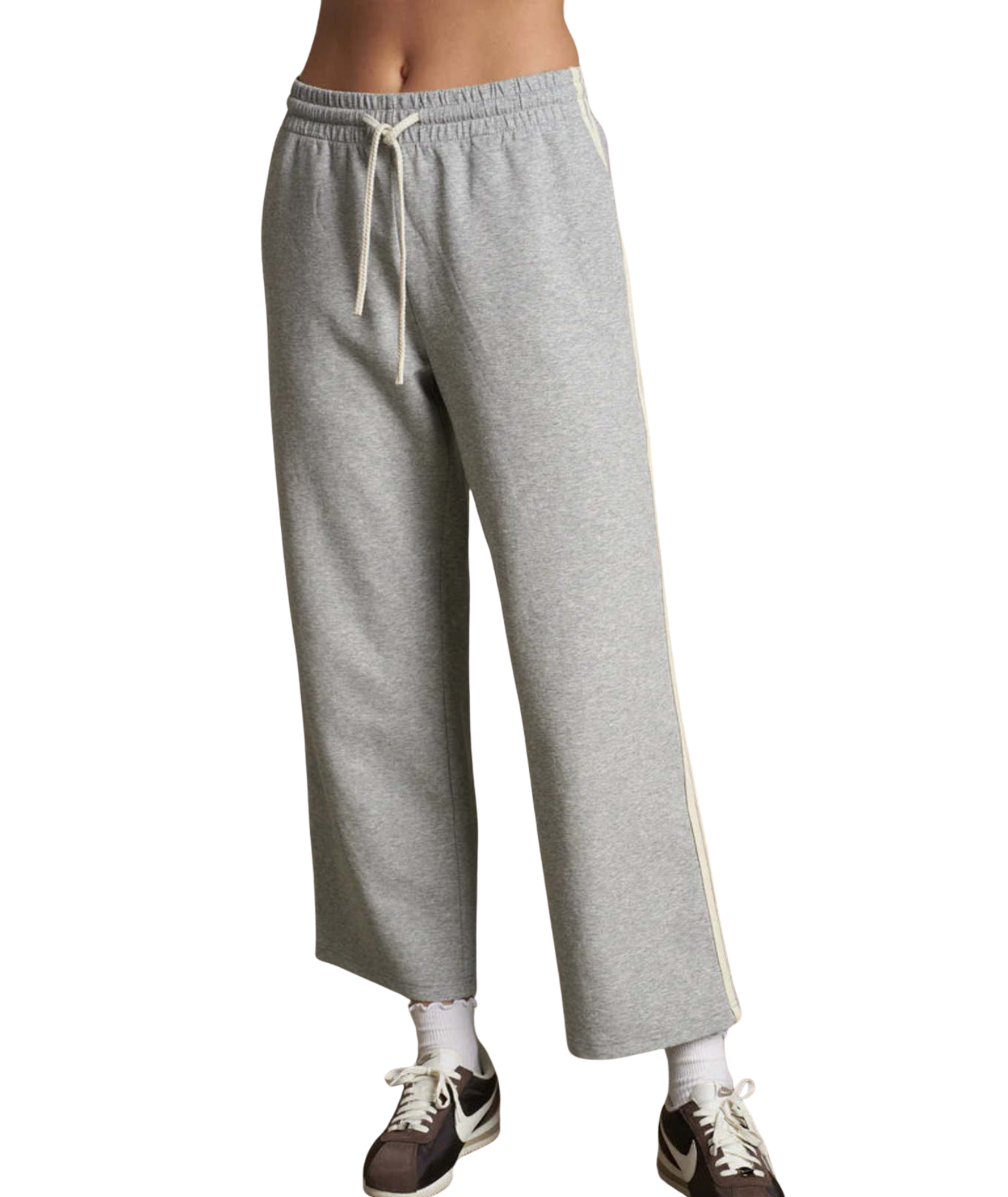 Perfect White Tee Women Claud Travel Track Pants