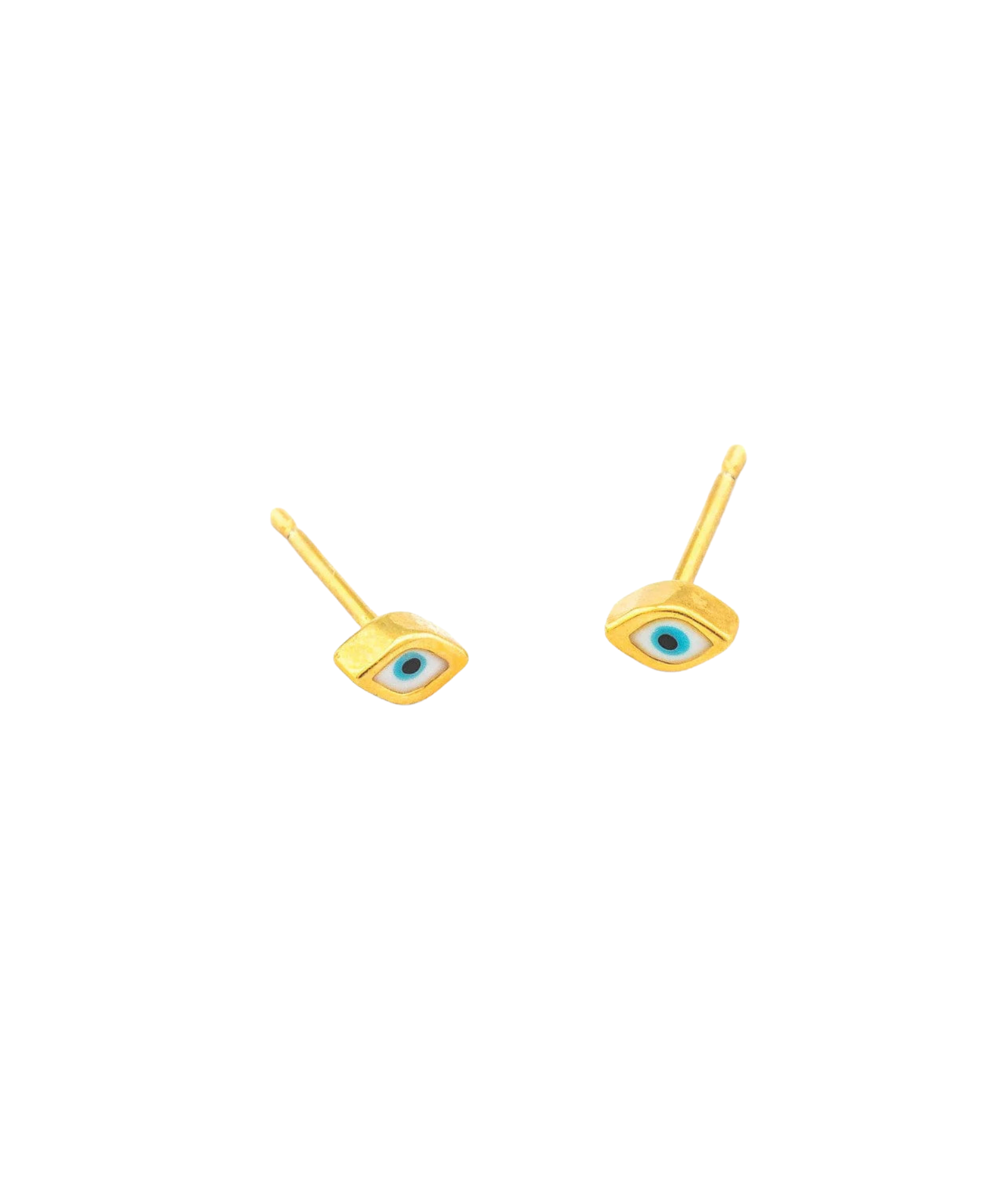 TAI Enamel Tear Eye Studs Jewelry - Trend TAI Gold