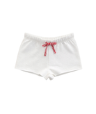 Katie J NYC Girls Leah Strawberry Shorts Girls Casual Bottoms Katie J NYC Vintage White Y/S (7/8)