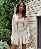 Love Shack Fancy Women Ferra Cardigan Honey Gold Womens Casual Tops Love Shack Fancy Gold Juniors/Women XXS