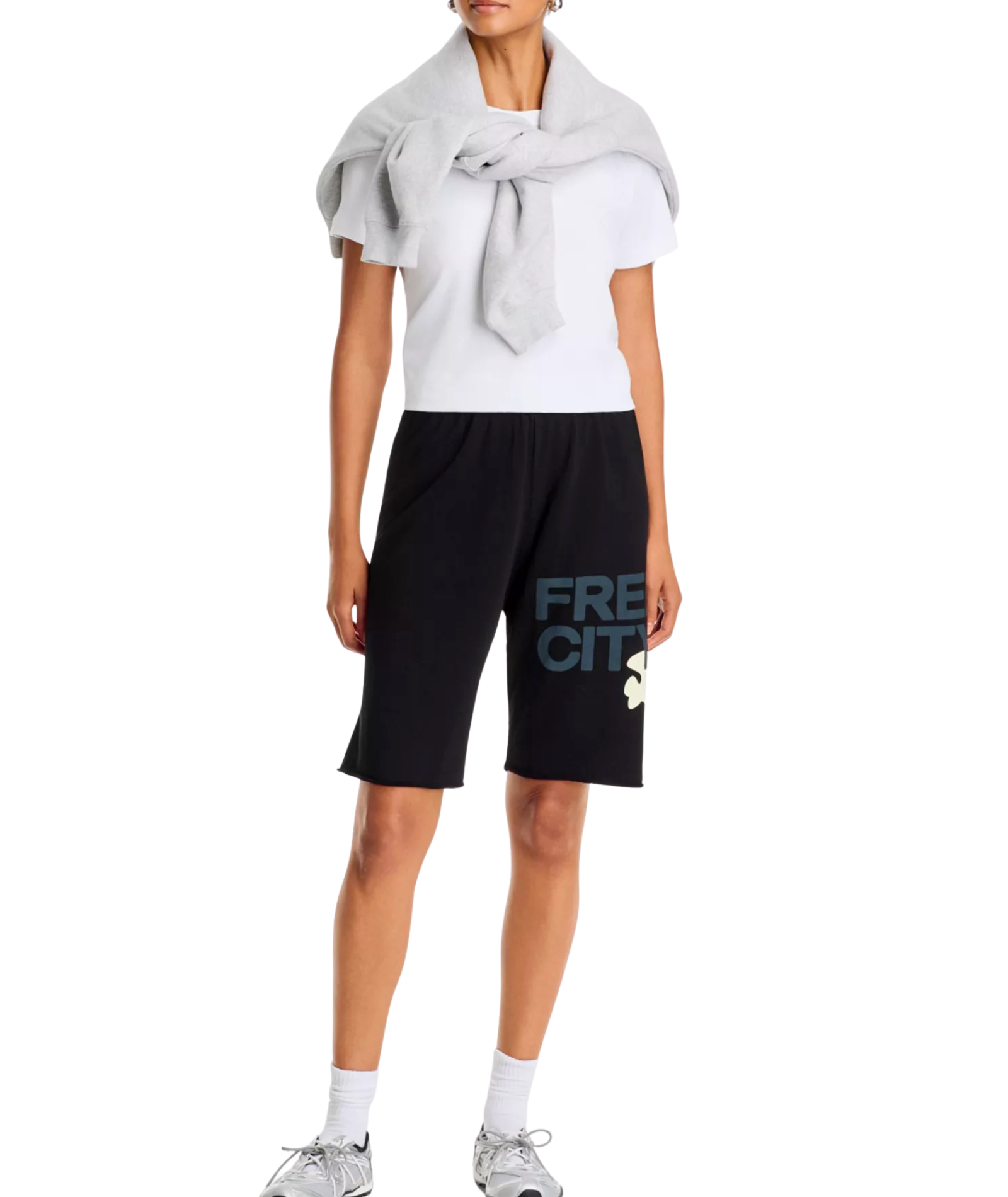 FREECITY Women Cutoffs Blackspace Cream