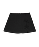 FBZ Girls Mattie Black Gabardine Bow Skirt Girls Casual Bottoms FBZ Flowers By Zoe Black Y/XS (6X)