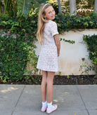 Katie J NYC Girls Emmylou Pink Multi Boucle Dress Girls Special Dresses Katie J NYC