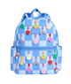 State Bags Kane Kids Backpack Charms Blue Check