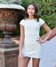 Gold Rush NYC Girls Sloane Ruched Mini Dress