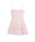 Katie J NYC Girls Felicity Dress Pico Edge Heart Girls Casual Dresses Katie J NYC Multi Y/S (7/8)