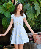 FBZ Girls Sorrento Lemon Dress Girls Casual Dresses FBZ Flowers By Zoe