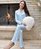 Katie J NYC Juniors Hannukah 25 Maia Pants PJ Set Accessories Katie J NYC Multi Juniors/Women XXS