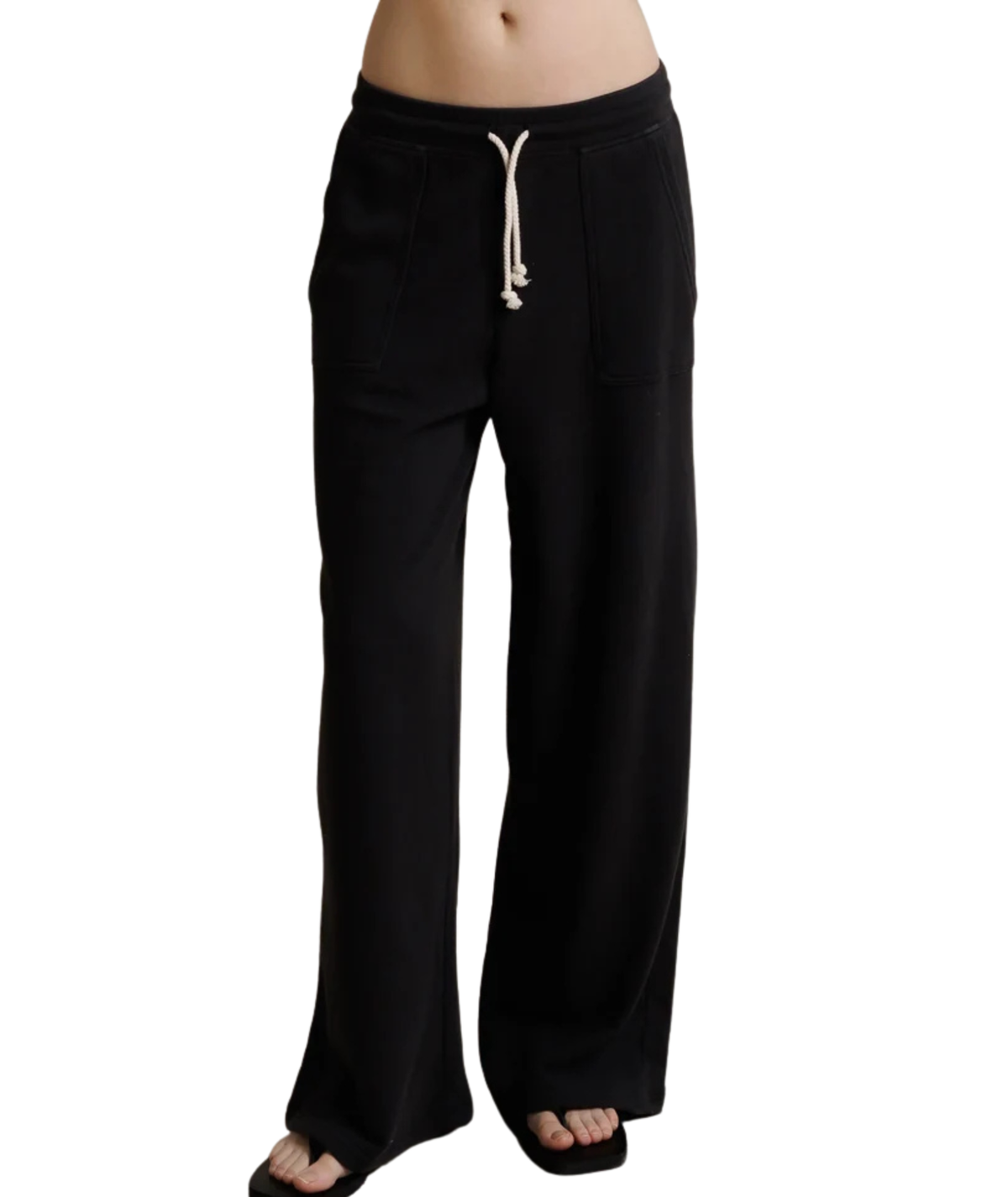 Perfect White Tee Women Noa Drawcord Pocket Pants Womens Casual Bottoms Perfect White Tee Vintage Black Juniors/Women XS