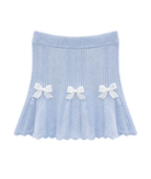 Katie J NYC Girls Gracyn Skirt Girls Casual Bottoms Katie J NYC Baby Blue Y/S (7/8)