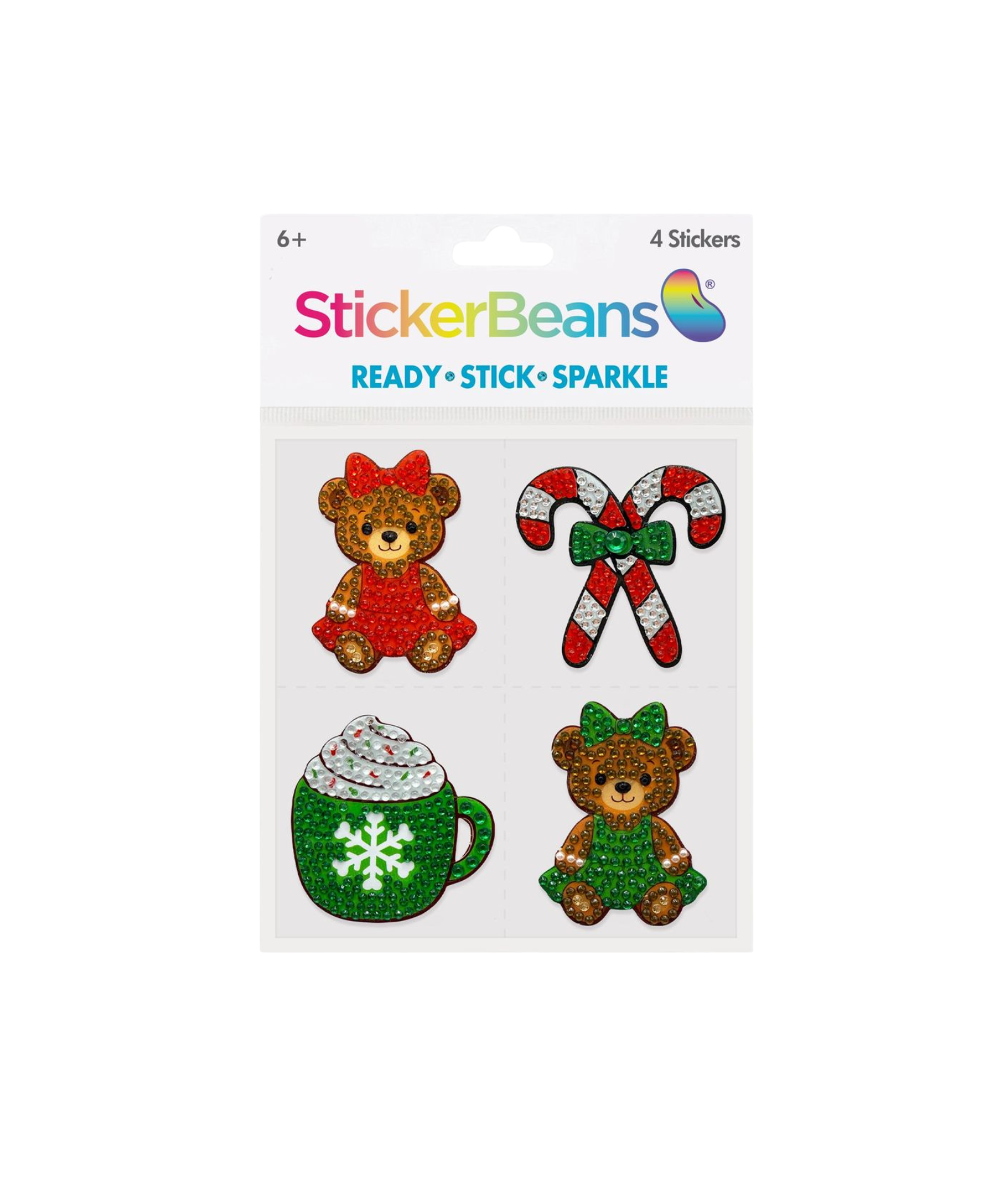 Sticker Beans Holiday Magic 4 Sticker Pack