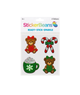 Sticker Beans Holiday Magic 4 Sticker Pack