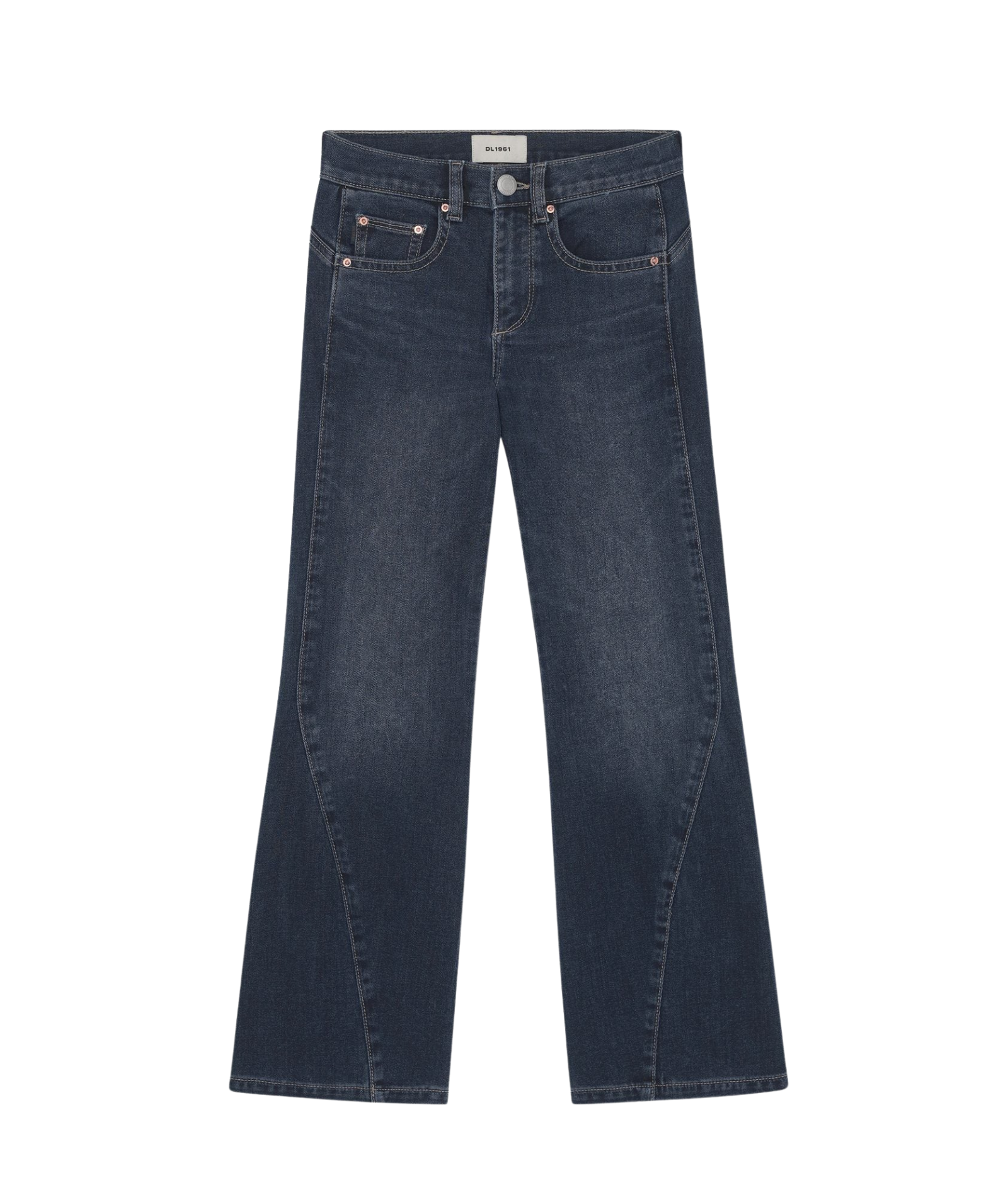 DL1961 Girls Cleo Nightlight Boot Cut Jeans Girls Denim DL1961 Denim Y/M (10)