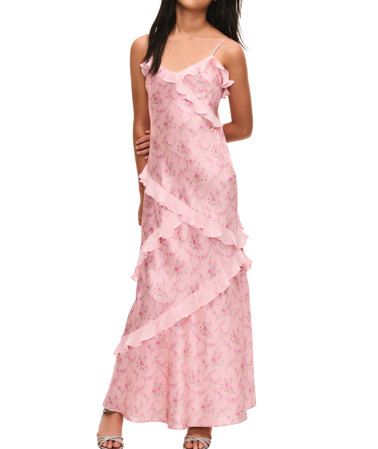 Love Shack Fancy Tween Mini Rialto Dress Spiced Camellia