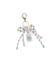 Mahjong Key Chain White Bow Accessories Frankie's Exclusives White