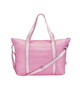 Pink Heart Strap Puffer Tote Bag Accessories Top Trenz Pink