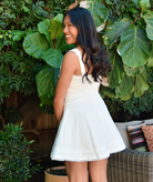 8apart Women Wyman Eyelet Mini Dress Womens Casual Dresses 8apart