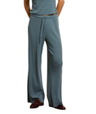 Perfect White Tee Women Maddie Brushed Waffle Drawstring Pants Womens Casual Bottoms Perfect White Tee