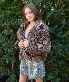 8apart Women Lulu Leopard Jacket Womens Casual Tops 8apart