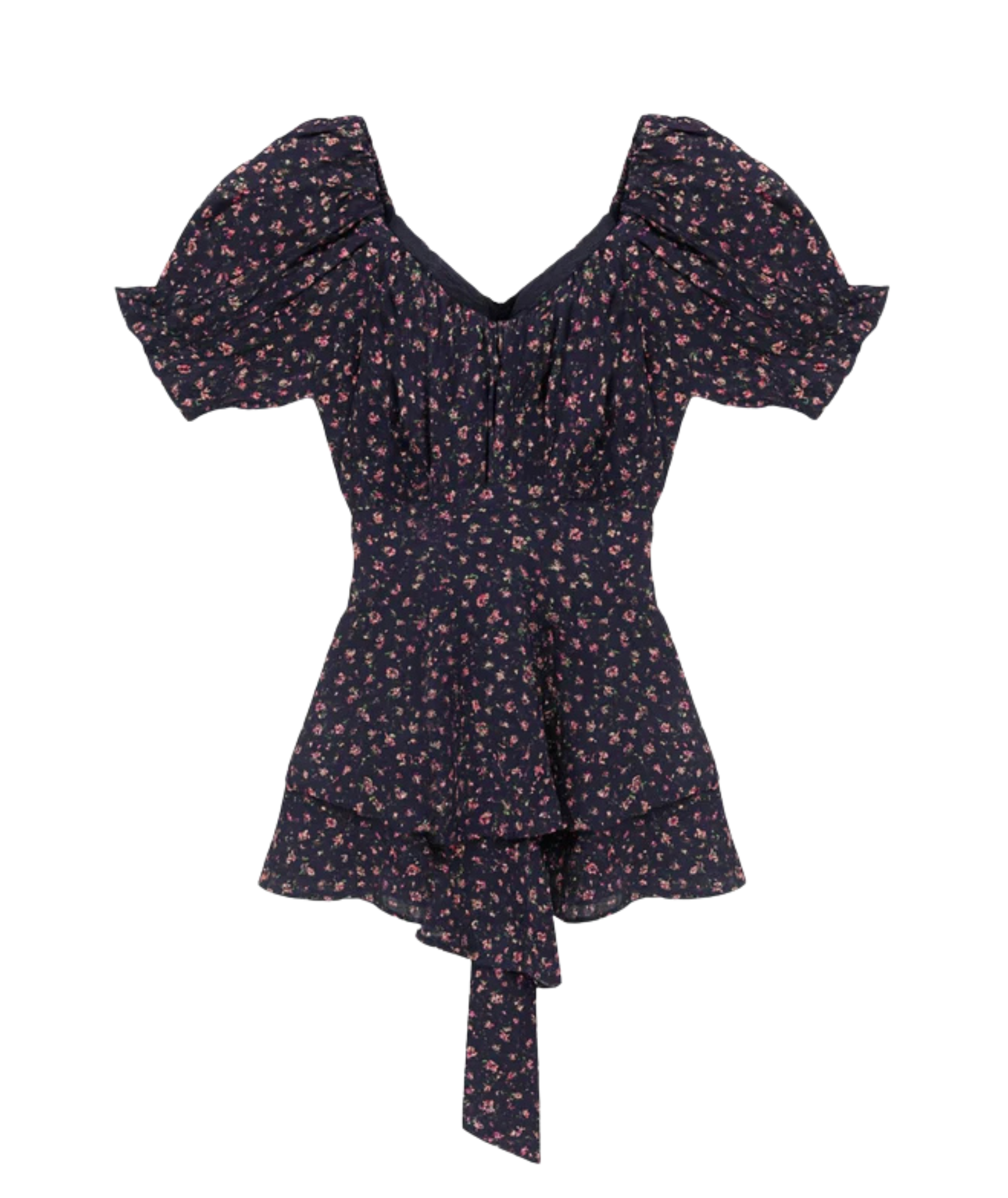 Katie J NYC Girls Midnight Ditsy Floral Delilah Dress Girls Casual Dresses Katie J NYC