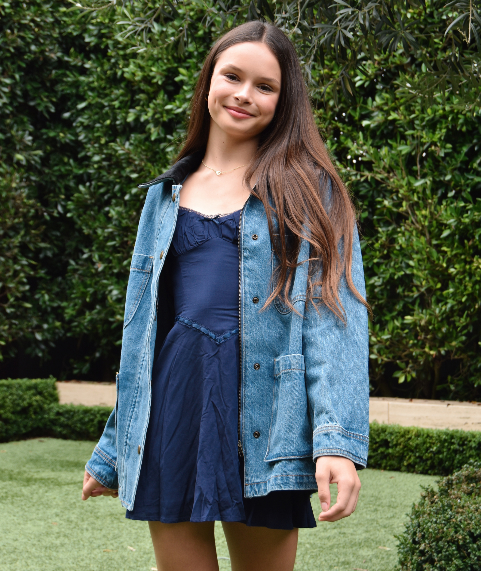 8apart Women Annie Corduroy Collar Denim Jacket Womens Casual Tops 8apart