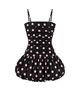 Katie J NYC Girls Tippy Dress Black/Baby Pink