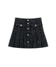 Katie J NYC Girls Hollis Evening Blue Multi Boucle Skirt