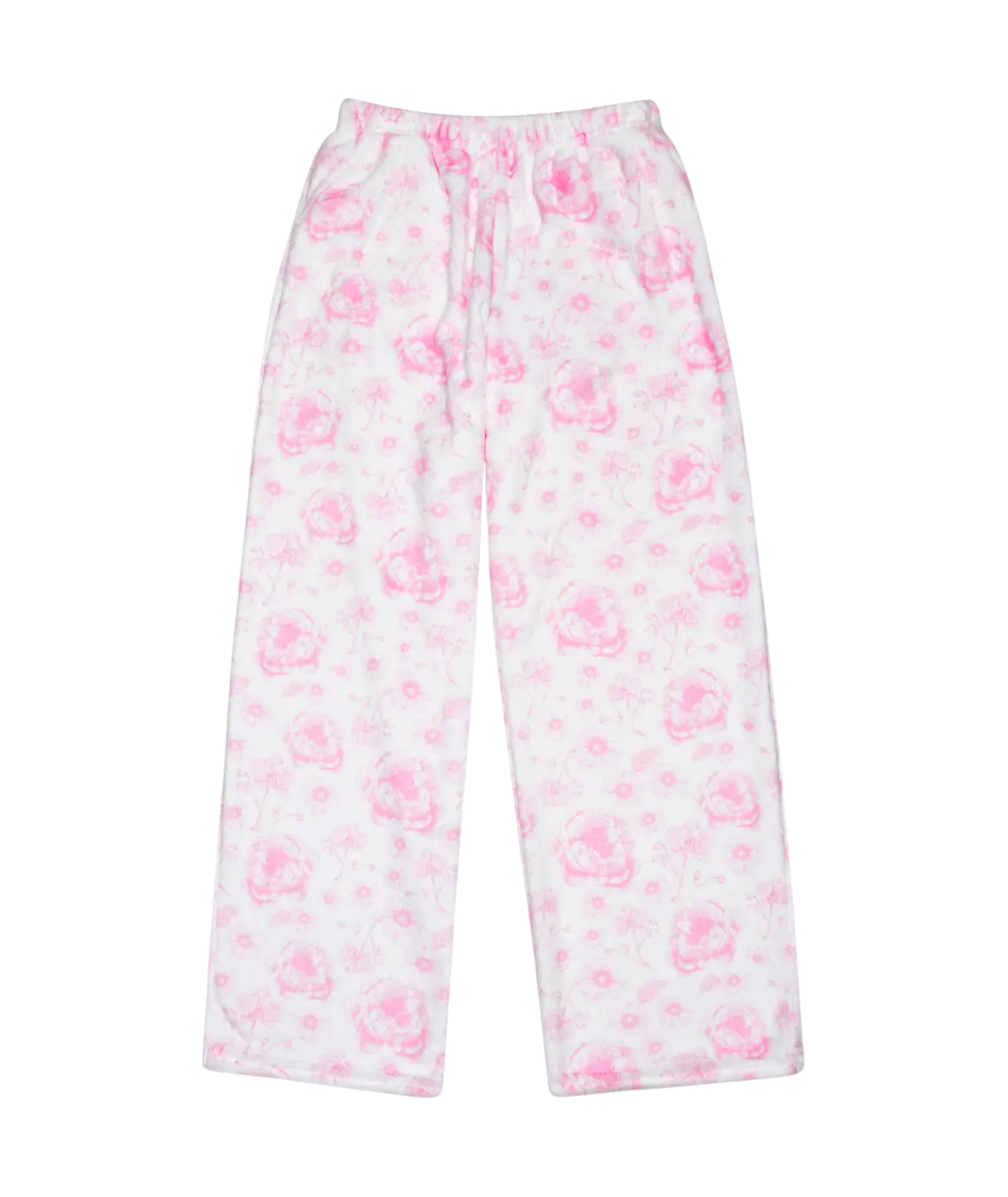 Pretty Pink Toile Plush Pants