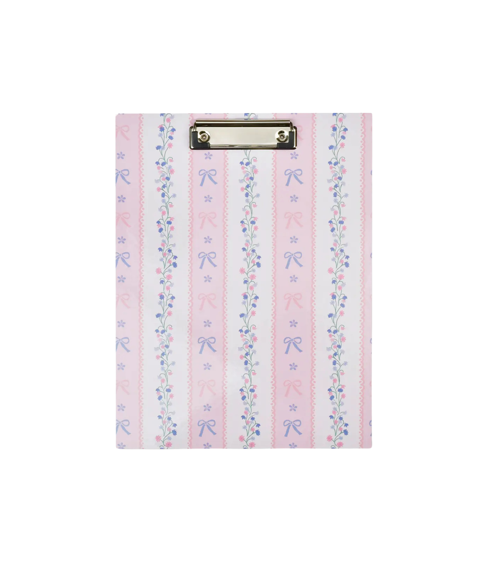 Floral Stripe Clipboard Set