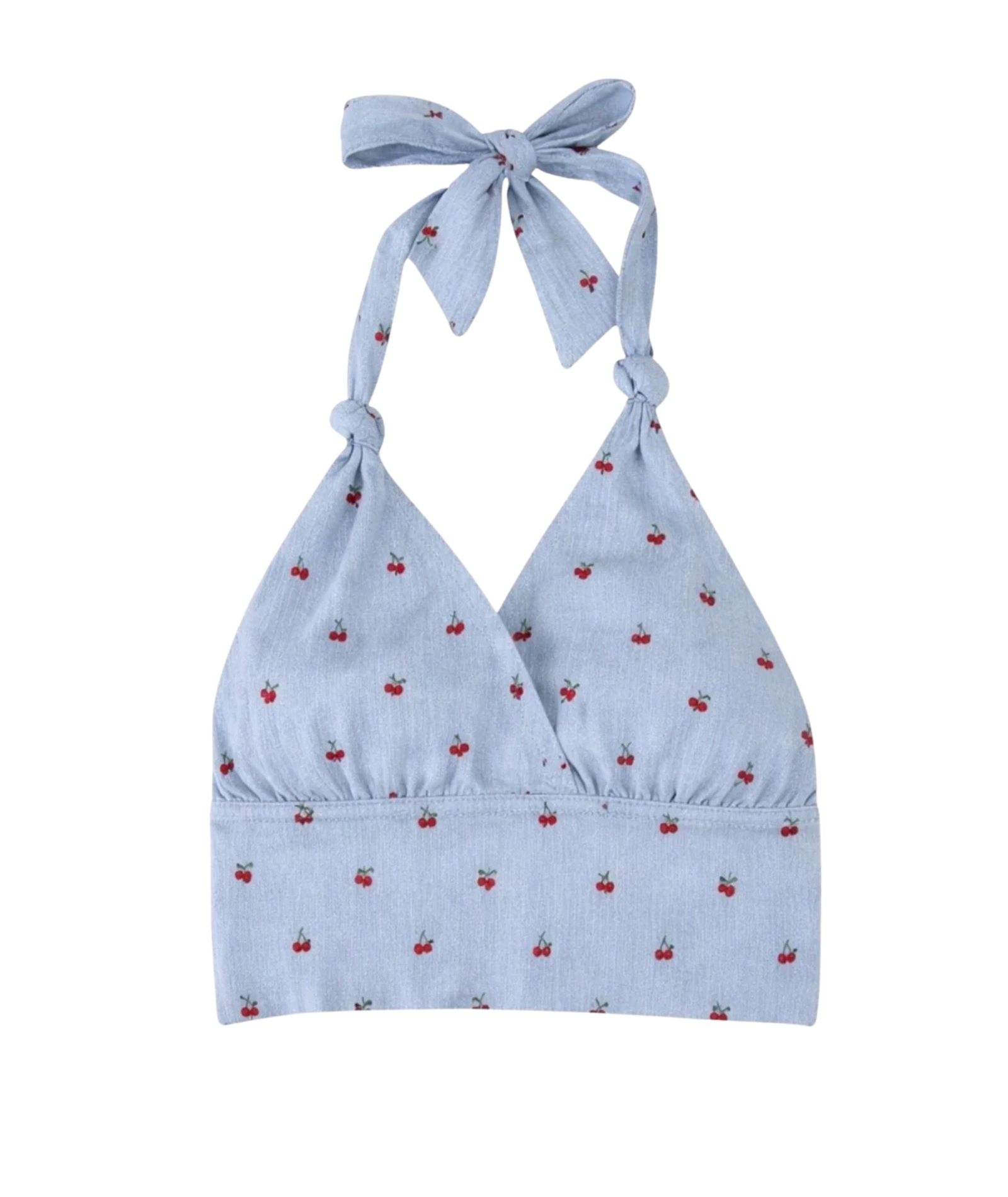 Katie J NYC Girls Cherry Seersucker Yvonne Top