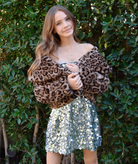 8apart Women Lulu Leopard Jacket Womens Casual Tops 8apart