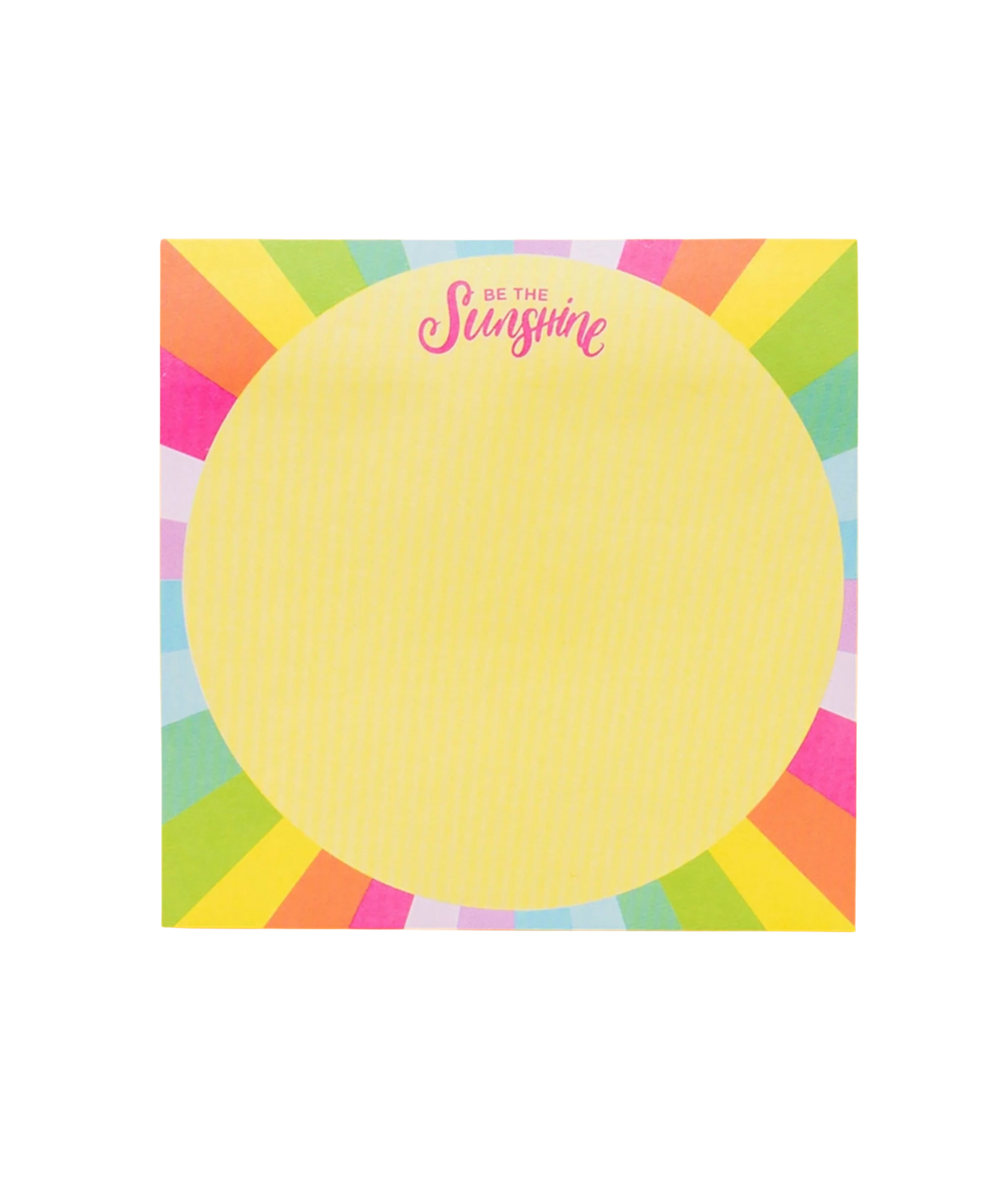 Frankie's Exclusives Sticky Notes Pad Be the Sunshine Accessories Frankie's Exclusives Multi